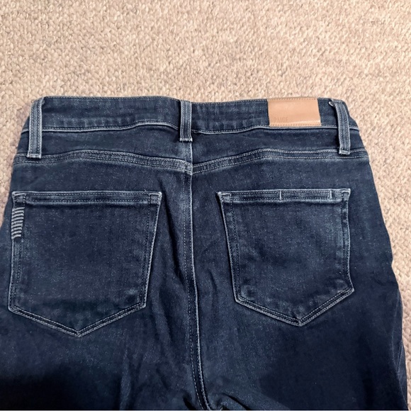 PAIGE Cindy straight leg Indigo Denim Jeans - Picture 9 of 10